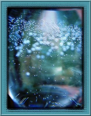 Blue abstract
