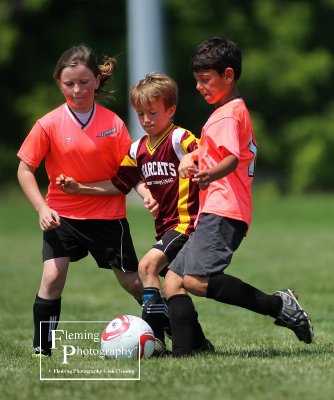 Game 21 - U9B Bearcats vs. Salmon Dragons