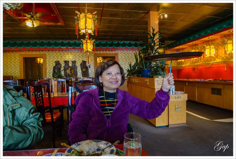 Stop for a Chinese lunch