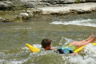 Cooling Off, Ganaraska River, Port Hope, Ontario