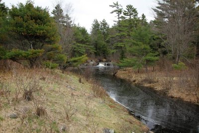 Waterfall beside Hwy. 11 near Huntsville, Ontario