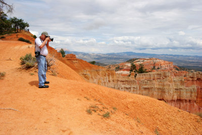 At Bryce Canyon, Utah - The Other Side