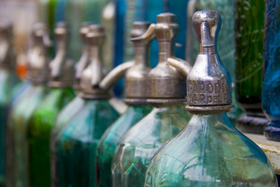 Old Syphon Bottles