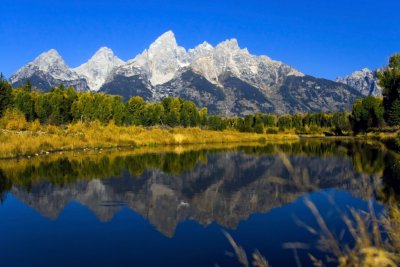 Grand Teton from Schwabacher's Landing