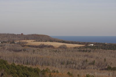 The view from Summit Ledges in early November