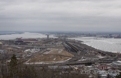 View from the top of Duluth (looking east)