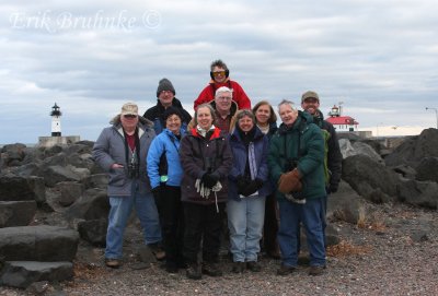 The birding group I showed around, visiting from NW Wisconsin!