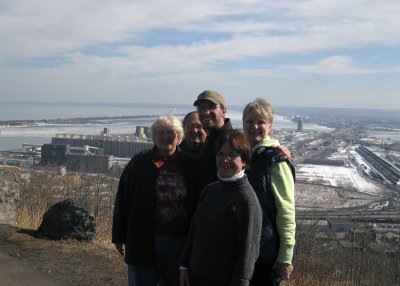 Two groups of birdwatchers that I showed around this past weekend. We had such a fun time!