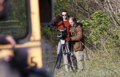 Discover Wisconsin filming crew