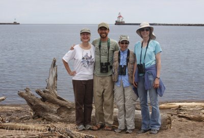 Fun times during the birding tour!
