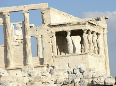 Another perspective of the Erechtheion.