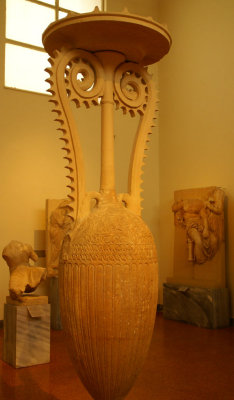 Exquisite amphora from the Acropolis circa BC.
