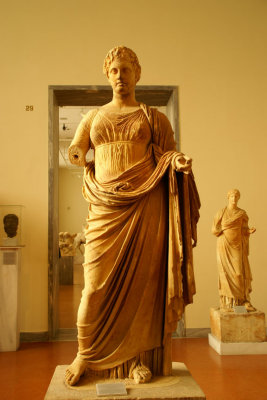 Sculpture of a Greek Noblewoman 300-400 BC.