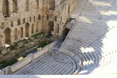 The Odeon of Herod - this is where Yanni delivered his Live at the Acropolis performance.