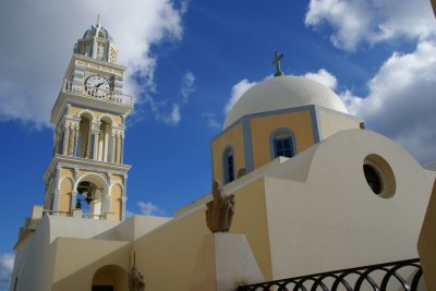 Orthodox Dominican Nunnery in Fira.