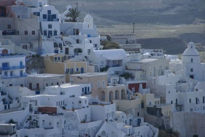 Spectacular picturescape of Fira - the epicenter of Santorini