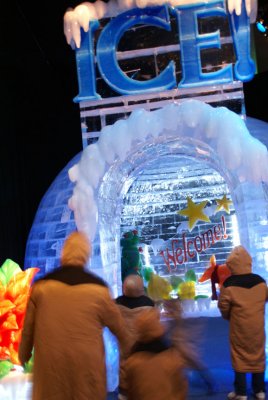 Entrance to the Ice Sculptures at Gaylord.jpg