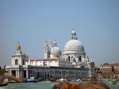 Navigating the Grand Canal in Venice.