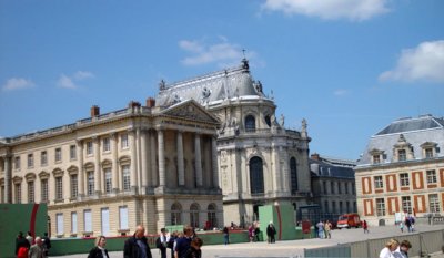 Another perspective of the Versailles Palace.
