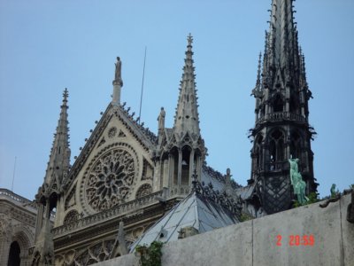 Another perspective of L'Eglise de Notre Dame (The Church of Our Lady).