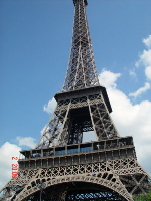 Behold the Eiffel Tower in all its glory!