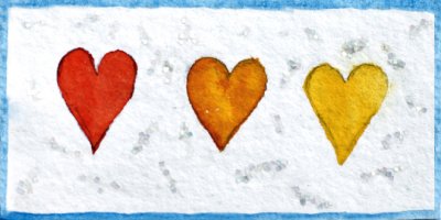3 hearts