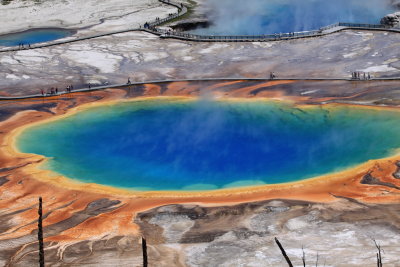  Grand Prismatic Spring Basin