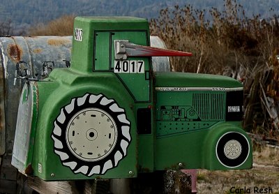 Farmer Brown's mail box