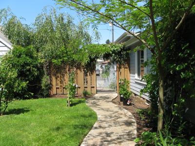 Marlene's Backyard Garden Path
