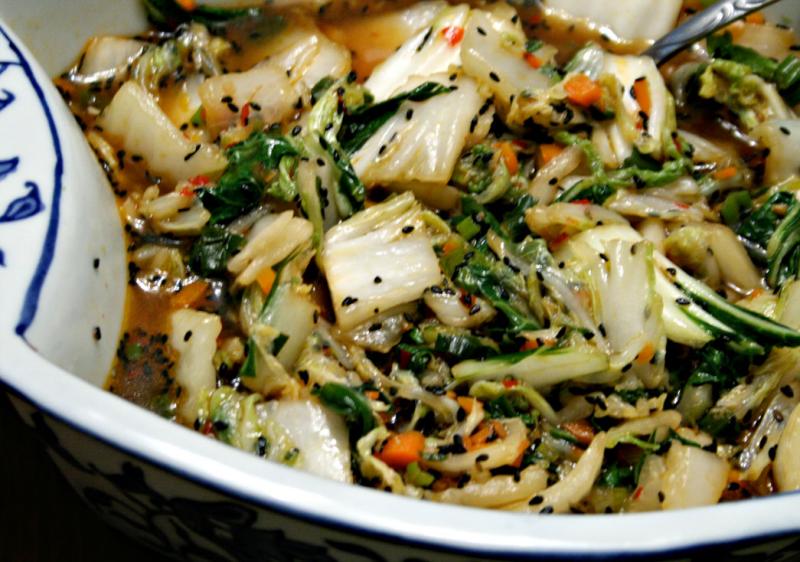 stir-fried cabbage
