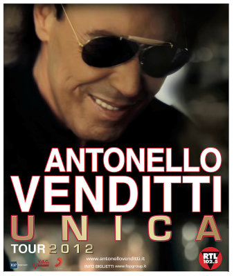 Antonello Venditti Unica Tour 2012 - Ancona 31/03/2012