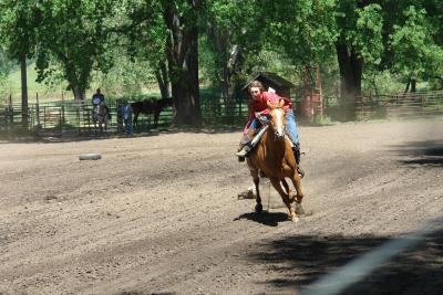 If you look closely you can see Matts front cinch is broken