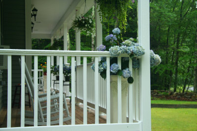 Porch after
