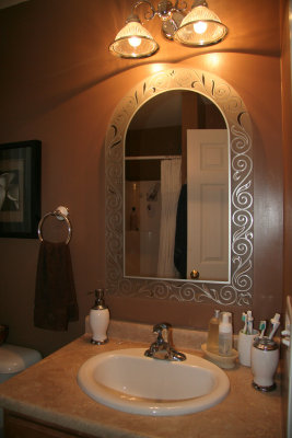 Master bath sink