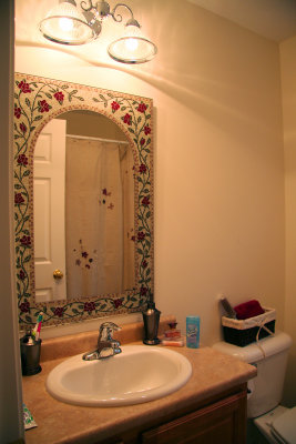 Upstairs bath after