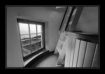 Lighthouse Ladder HDR B&W-2.jpg