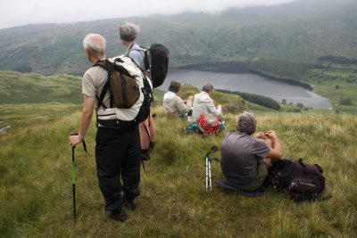 djeuner sur l'herbe (avec lac)