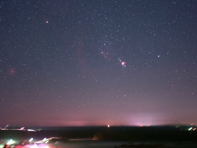 Orion, boucle de Barnard et Rosette