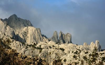 Vir, Pag, Velebit in Dalmatien (Kroatien)