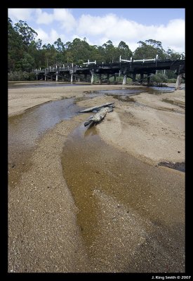 Ringarooma river gravel flats