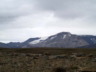 Prestahnjkur 1226 m og Geitlandsjkull