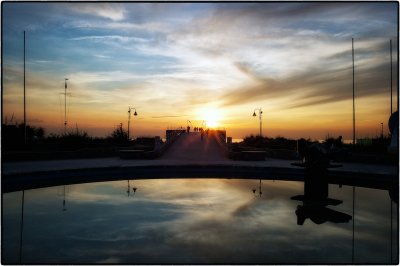 towards the sunset