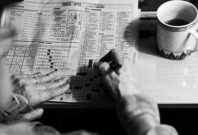 working a crossword 01 bw comp