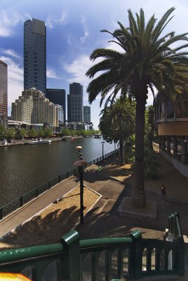 River Yarra and Eureka Tower, Melbourne