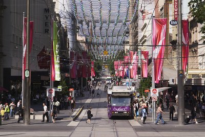 Bourke Street Mall, Melbourne