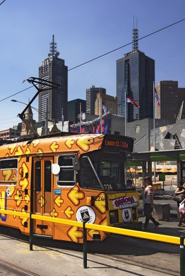 A tram, Melbourne