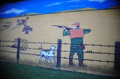 wall mural, Fuquay Varina, North Carolina, Main Street