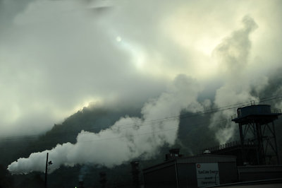 steam, fog, & sun