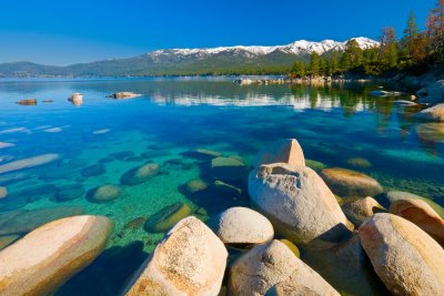 Mt Rose from Hidden Beach