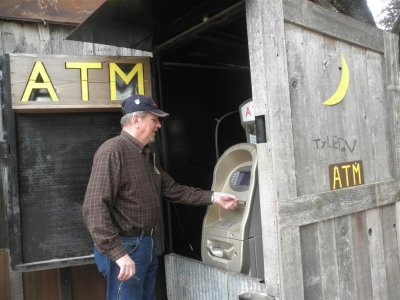 ATM at Luckenbach
